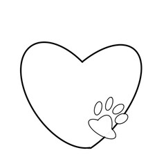 hand drawn heart
