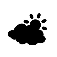 weather icon set sun rain thunderstorm dew wind snow cloud night sky for forecast