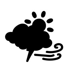 weather icon set sun rain thunderstorm dew wind snow cloud night sky for forecast