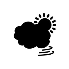 weather icon set sun rain thunderstorm dew wind snow cloud night sky for forecast