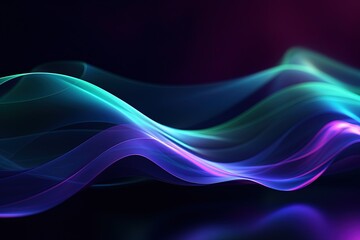 abstract futuristic background with pink blue glowing neon moving high speed wave lines and bokeh lights. Data transfer concept Fantastic wallpaper