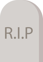 Grave stone icon. Tombstone icon.