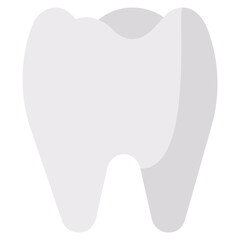 tooth flat victor icon