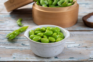 edamame bolliti cibo e gastronomia asiatica 