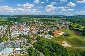 Treuchtlingen im Naturpark Altmühltal, östliche Stadt und Bezirkssportanlage