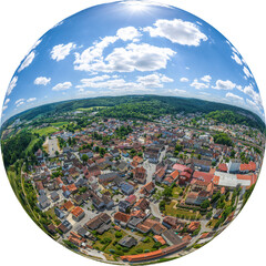 Treuchtlingen im Naturpark Altmühltal, Eisenbahnerstadt und staatlich anerkannter Erholungsort in...