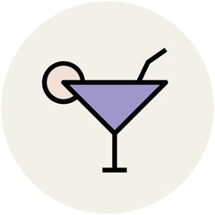 Food Colored Vector Icons