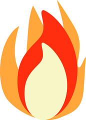 불꽃 벡터 일러스트