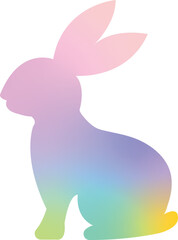 easter bunny vector image 