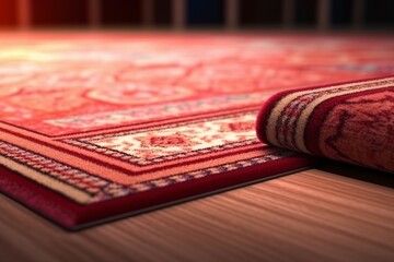 Arabic carpet. Generate Ai - obrazy, fototapety, plakaty