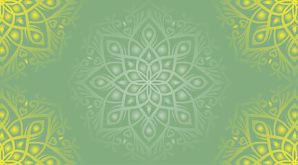 simple background, decorative mandala ornament