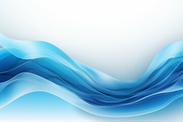 Obraz premium Water wave. Generate Ai