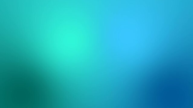 soft light blue blurred pattern animation. Colorful animation in abstract style with gradient. blue green gradient video animation