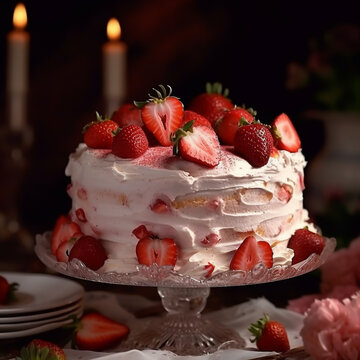 Erdbeertorte