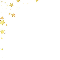 Magic stars vector overlay.  Gold stars scattered