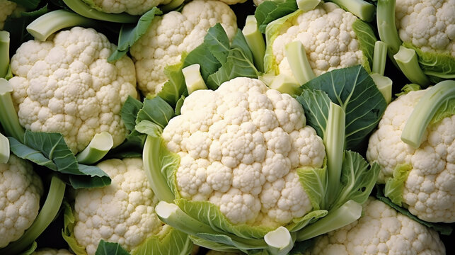 cauliflower, background collection of healthy food fruit and vegetables, natural background of fresh cauliflower, representing concept of organic vegetables , healthy eating, fresh ingredient