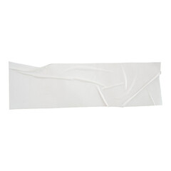 White Tape on Transparent Background