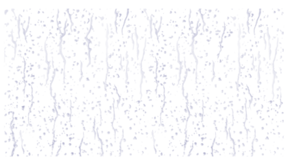 Raindrops on windowpane or rain drops on the window. Png transparency