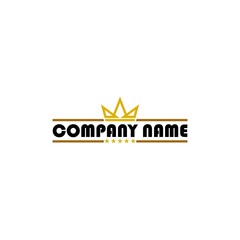 Creative Crown abstract Logo design template. Crown logo icon