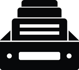 Archive folders icon. Document vector icon. Archive storage icon.