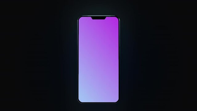impressive assembly of telephone components into a modern top-end phone with a gradient screen