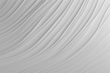 a white abstract background with wavy lines made with Generative AI