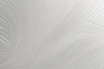 a white abstract background with wavy lines made with Generative AI