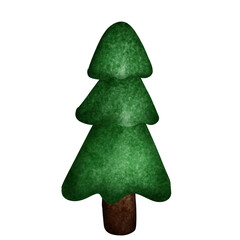 green christmas tree - 619041640