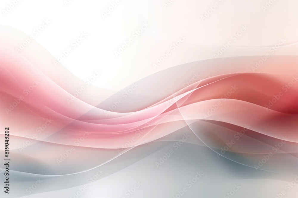 Poster modern wave curve abstract presentation background for decoration pattern, generative ai