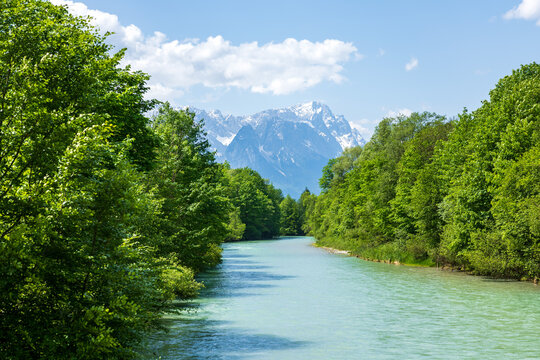 green vally and forest in the mountains