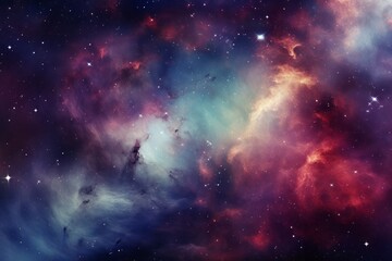 Fototapeta na wymiar Celestial Symphony Nebulae, Galaxies, and the Beauty of the Cosmos AI Generated