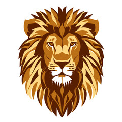 Plakat lion head with good quality design vector illustration