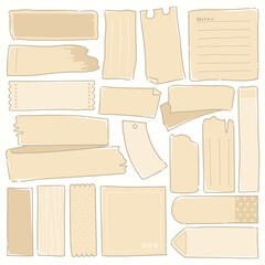 Post-it, notepaper, tag, hand drawn, message, sticky note