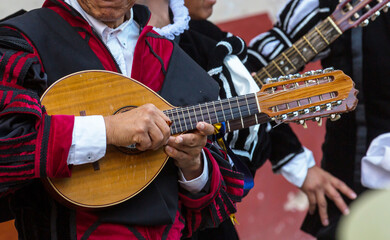 Street musicians in Mexico