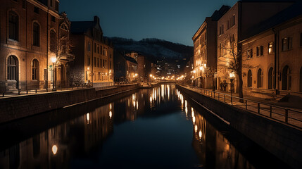 Step into the enchanting atmosphere of Otaru's Canal District and immerse yourself in its timeless beauty.