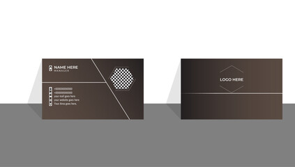 Creative and modern business card ,creative business card template with triangles, squares, round, waves for business, Luxury business card design template, visiting card.