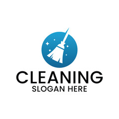 cleaning service logo and template vector, suitable for your company