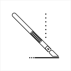 Paper Cutter Knife Icon M_2111001