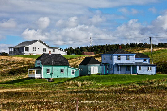 Houses at Cape Breton Nova Scotia