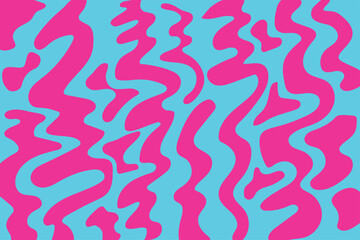 Smooth water flow motion, summer background - stock illustration