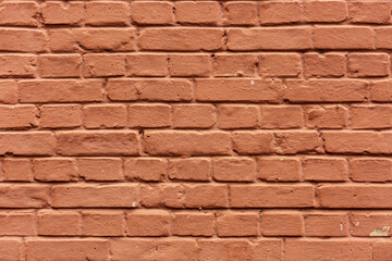 Old red brick wall texture back. red brick wall texture grunge background with vignetted corners, may use to interior design