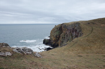 Saint Abbs, the village in Scotland