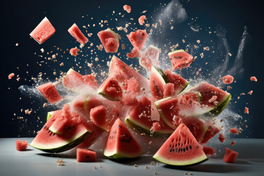 Watermelon Fruit Explotion