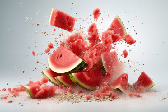 Watermelon Fruit Explotion