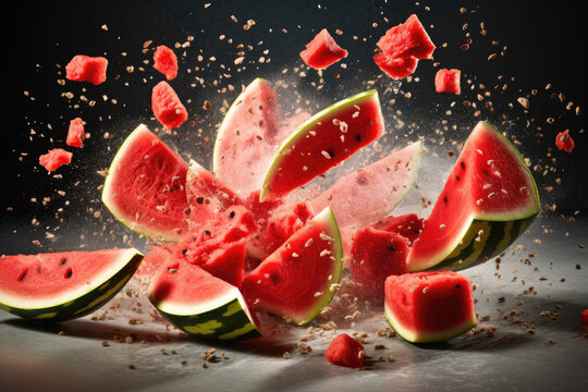 Watermelon Fruit Explotion