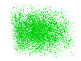 Green Dispersion transparent background