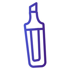 highlighter gradient icon 