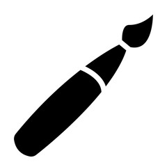 brush glyph icon 