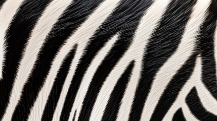 Fototapeta na wymiar Zebra skin texture background. AI generated.
