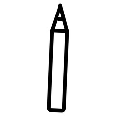 pencil line icon 